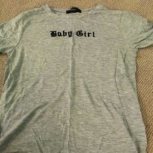 ‘baby girl’ shirt